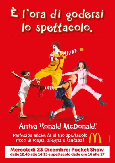 Arriva Ronald McDonald al CorridoMnia