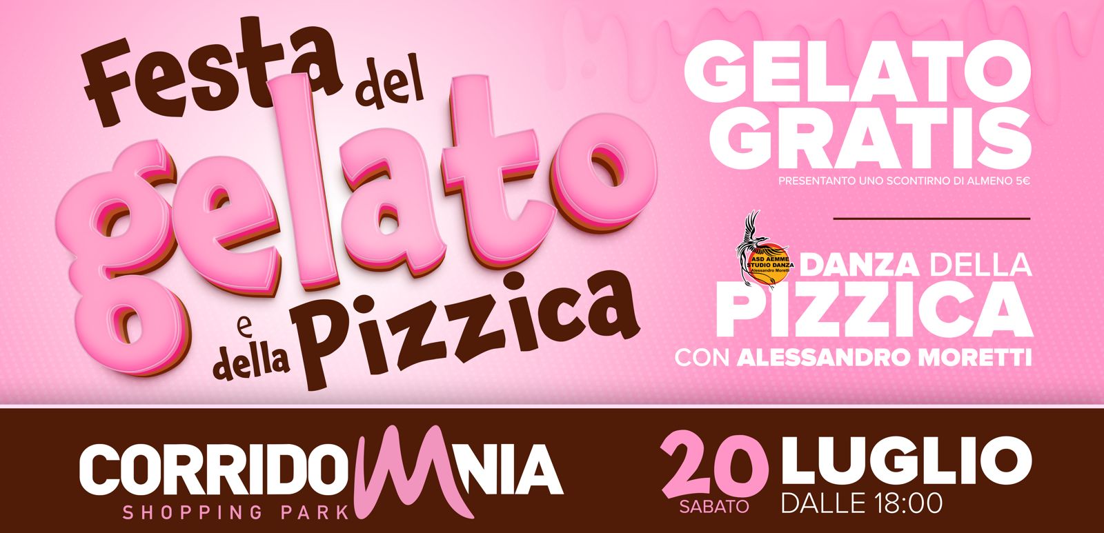 corridomnia festa gelato gratis